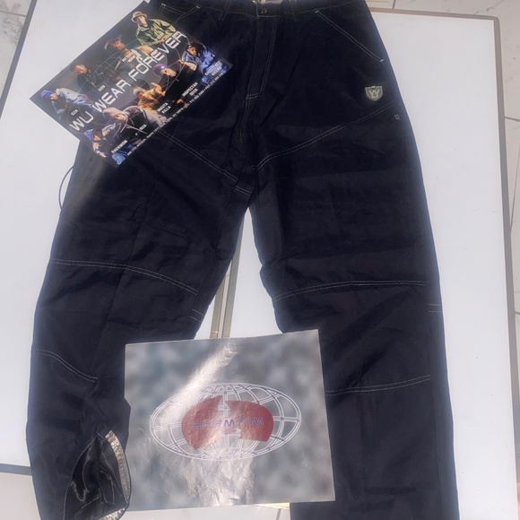 WU WEAR 90’s Vintage Pants Sz 36 - Picture 6 of 9